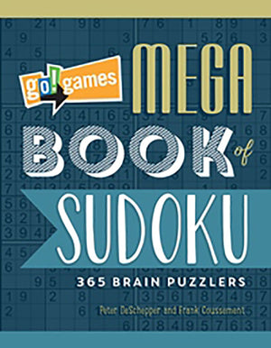 go!games Mega Book of Sudoku book cover image