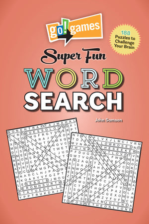 go!games Super Fun Word Search book cover image