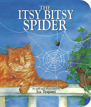 The Itsy Bitsy Spider board book cover