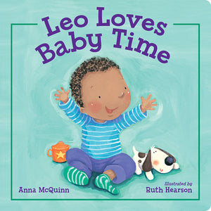 Leo Loves Baby Time book cover
