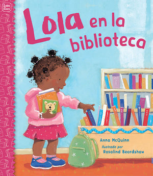 Lola en la biblioteca book cover