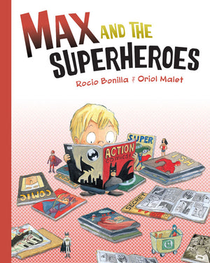 Max and the Superheroes book cover